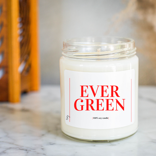 Evergreen Candle
