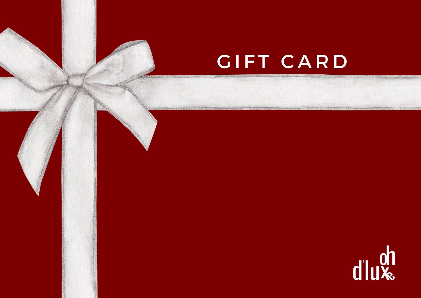 Oh D'Luxe Candle Company Gift Card