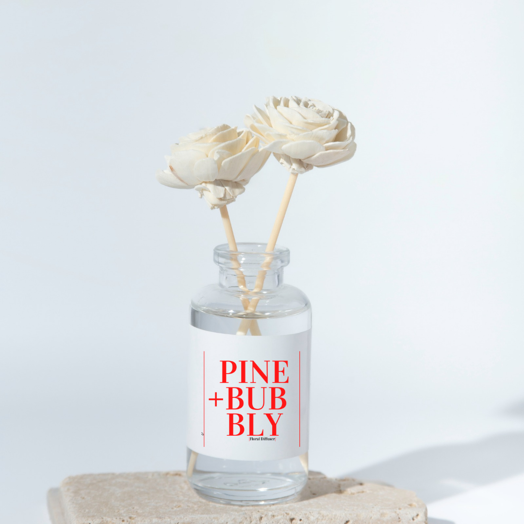 Pine and Bubbly Floral Diffuser