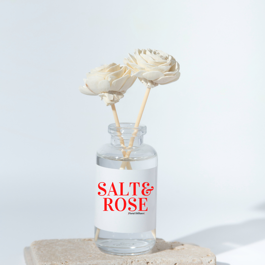 Salt & Rose Floral Reed Diffuser