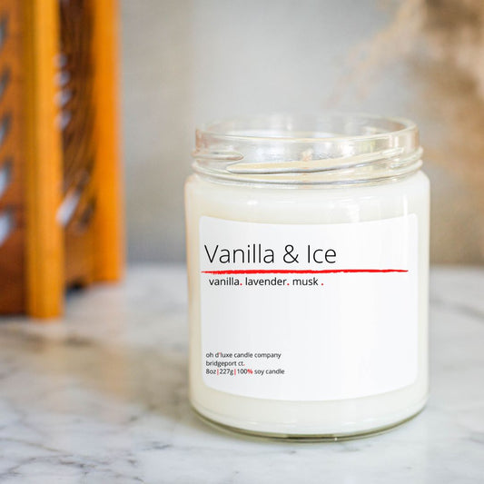 Vanilla & Ice Candle
